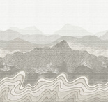 Mural Masureel Nebula DGZON2011 > 2013 górski pejzaż