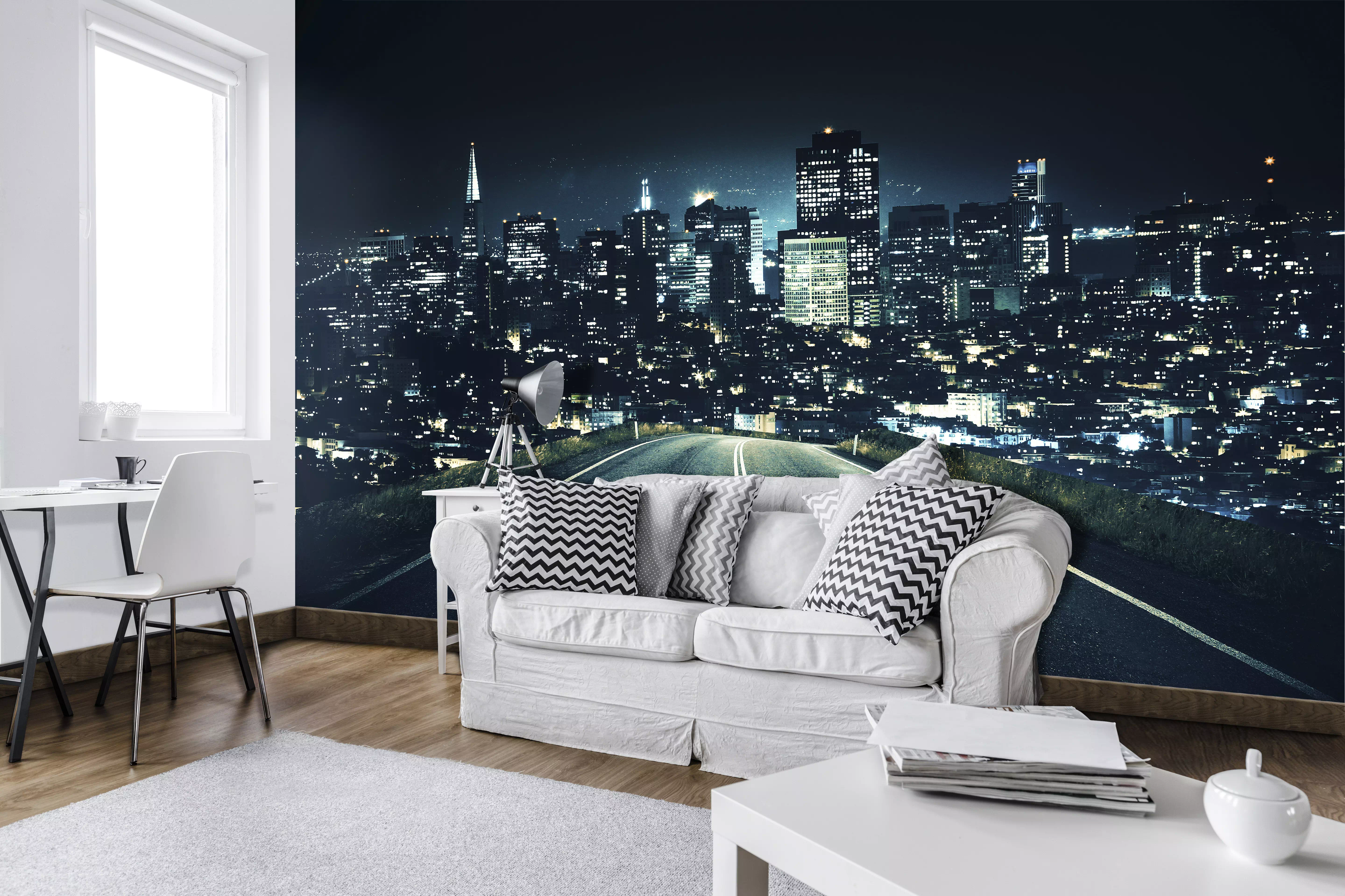FOTOTAPETA 11847 MIASTO NOCA