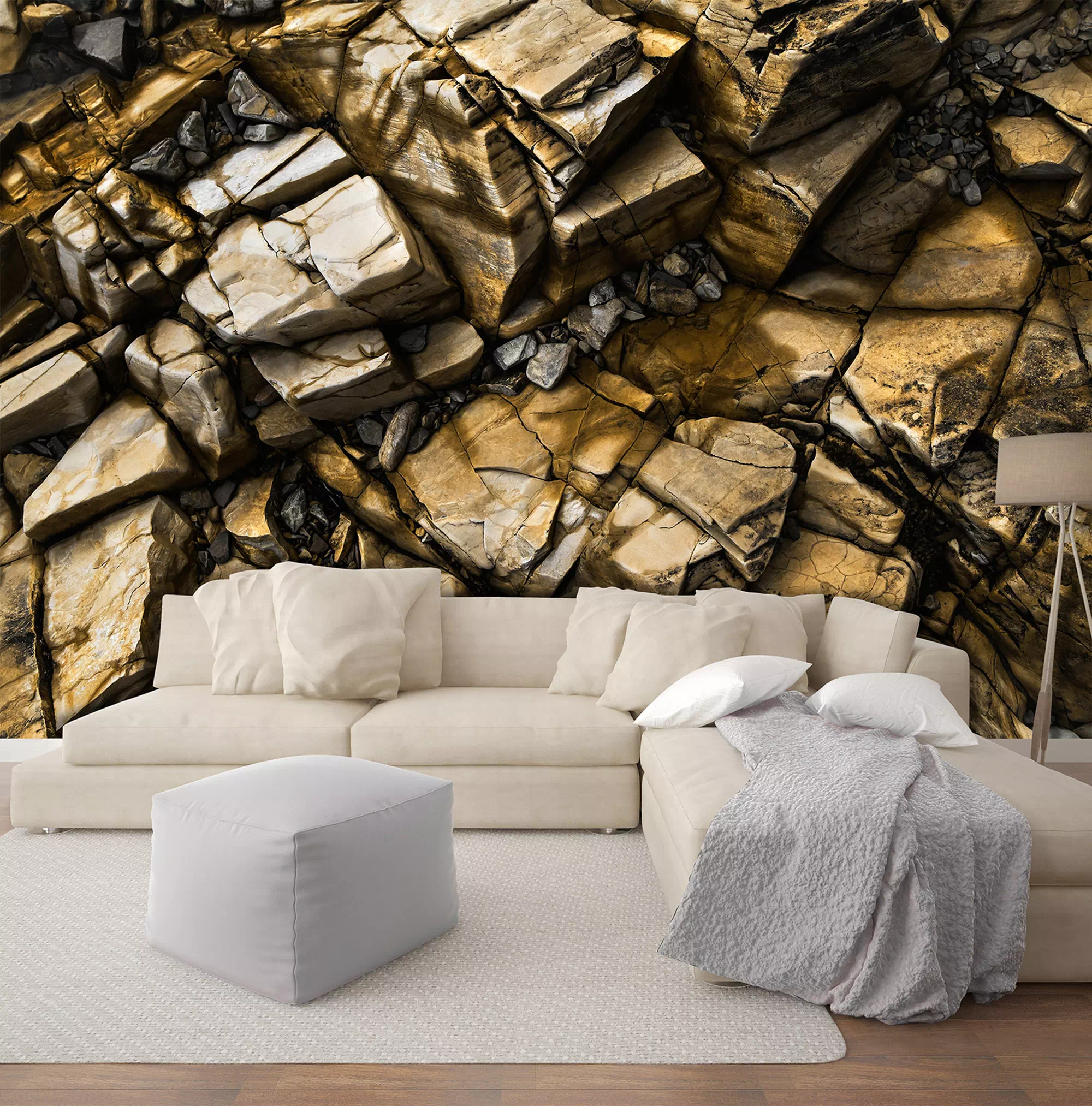 FOTOTAPETA 12610 ZŁOTA SKAŁA