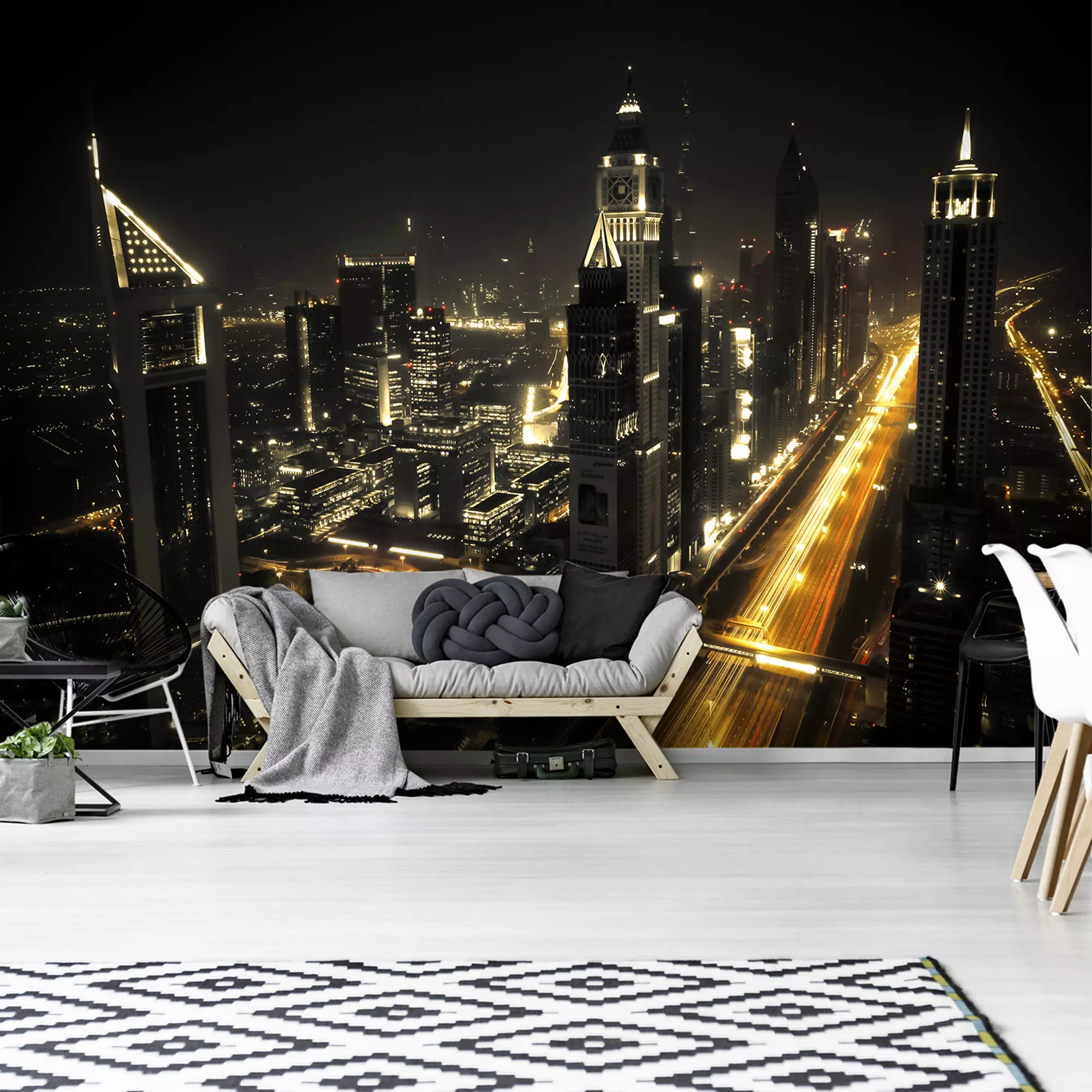 FOTOTAPETA 12993 MIASTO NOCĄ