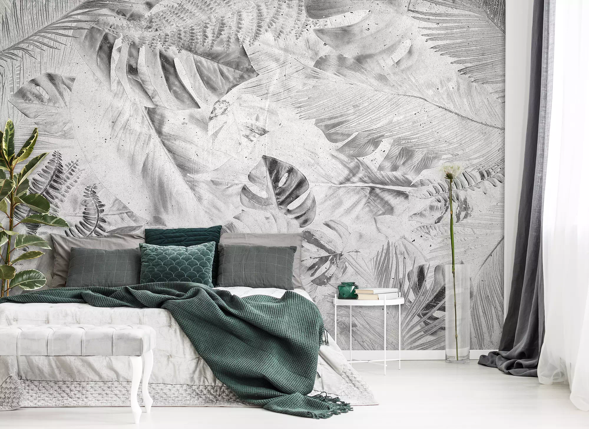 FOTOTAPETA 13701 LIŚCIE NA STARYM PAPIERZE