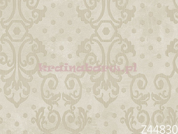 Lamborghini nowoczesna tapeta ornament na betonowym tle kremy beze