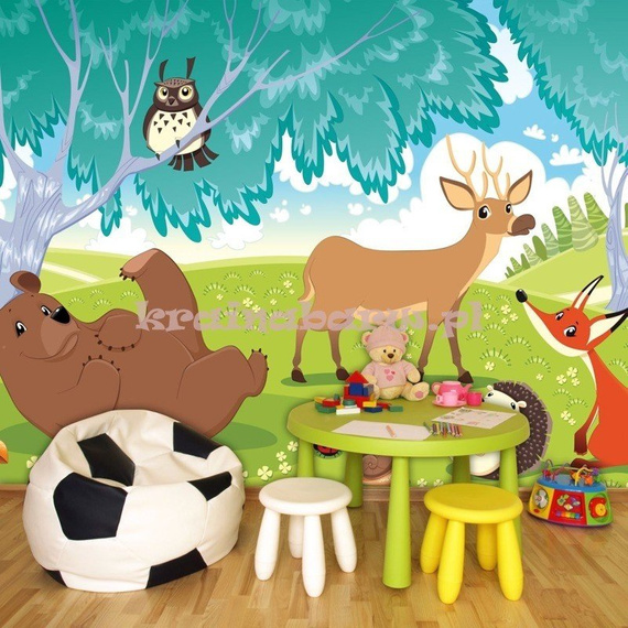 Fototapeta na flizelinie 1332VE Leśna Gromada