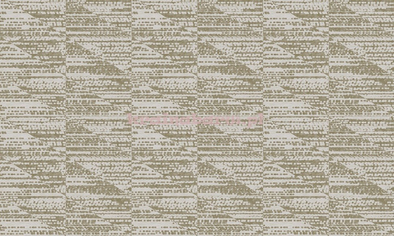 Nowoczesna geometryczna połyskująca tapeta oliwkowo złocisto srebrzsta w stylu Art  Deco