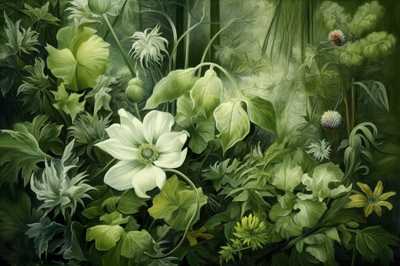 Tapeta Artystyczna Nectar Lotus NL104