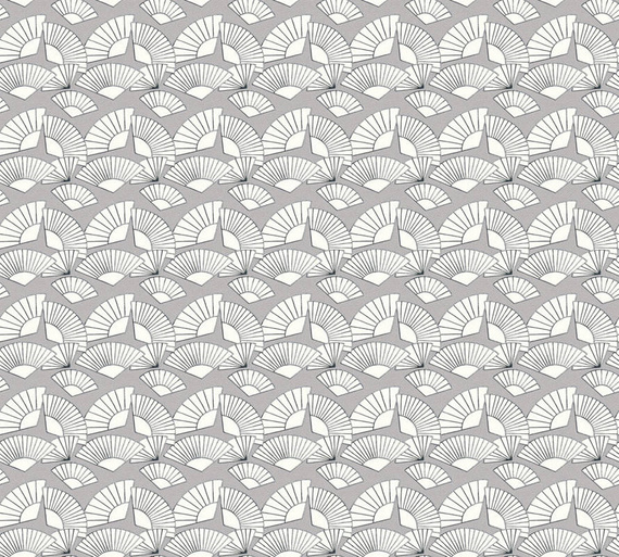 Tapeta 37847-1 wachlarze K/ FAN Karl Lagerfeld