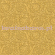 Ekskluzywna tapeta Versace IV klasyczne ornamenty kwiaty metaliczne złoto