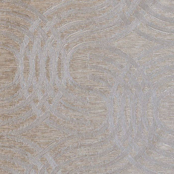 tapeta zaokrąglone linie 7579 22 42 Auraria CASAMANCE Textures Metalliques