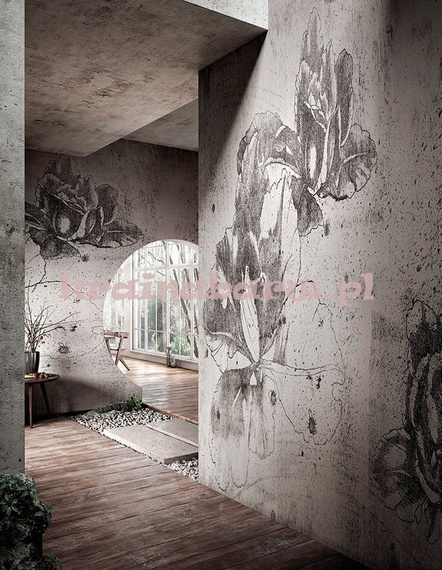 Nowoczesna fototapeta Trzy kwiaty Laura I