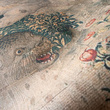Tapeta Fototapeta  26998 Wall mural with unicorn at the fountain 