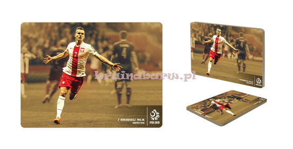 Obraz na tafli PTD226T2 piłka nożna Arkadiusz Milik