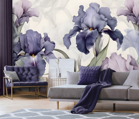 Fototapeta 14755 Kwiaty irysa