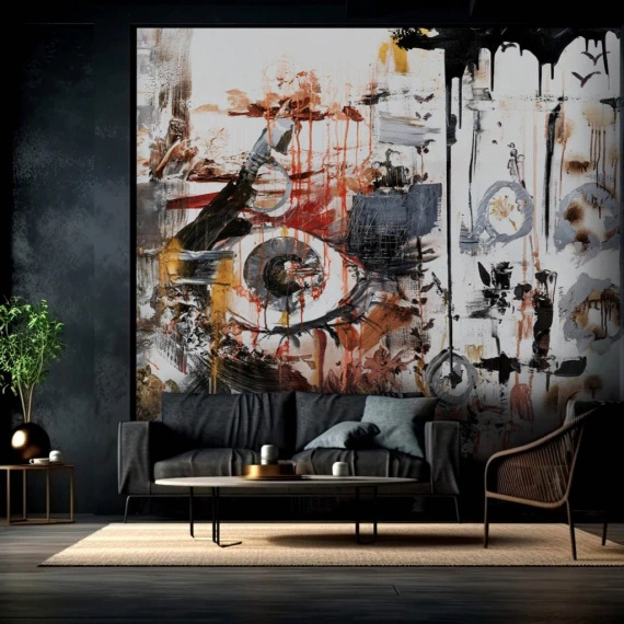 Tapeta artystyczna Wallart Madness abstrakcja