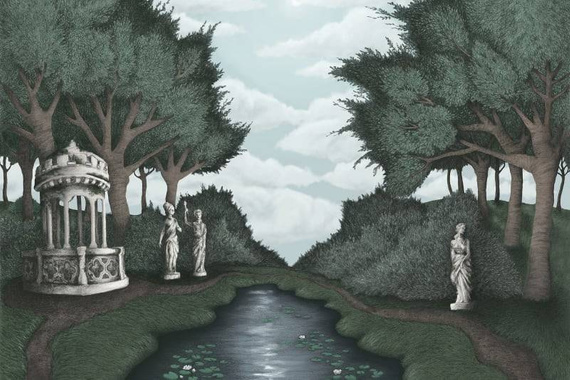 Fototapeta Victoria's Garden