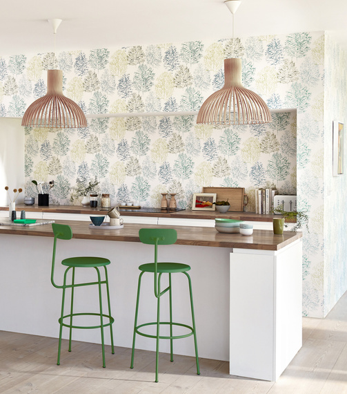 Tapet Scion Zanzibar 112021 trawy kwiaty 