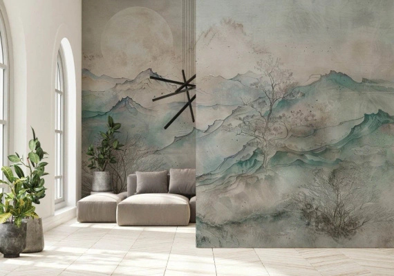 Tapeta artystyczna Wallart Sapporo góry