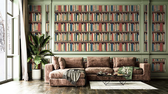 Tapeta Carl Robinson CL72405 książki biblioteka