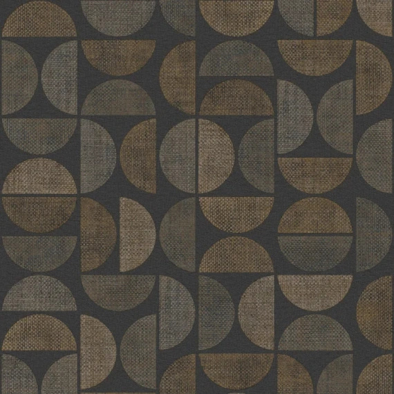 Tapeta Casamance 76881426 koła i półkola