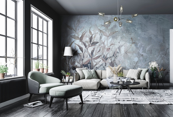 Tapeta Artystyczna Field flowers