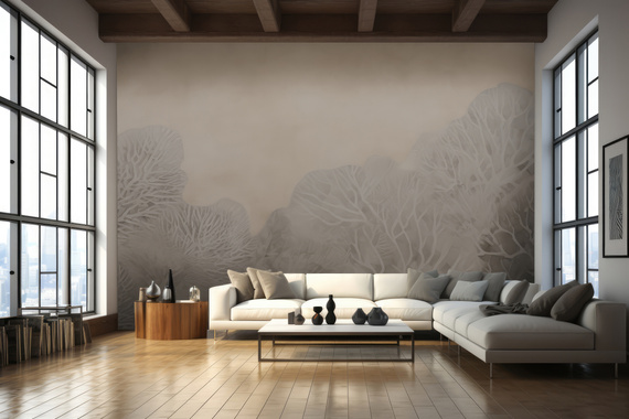 Tapeta Artystyczna Serenite Recif corallien SR100