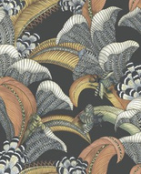Tapeta Cole&Son 119/1005 Hoopoe Leaves liście i owady