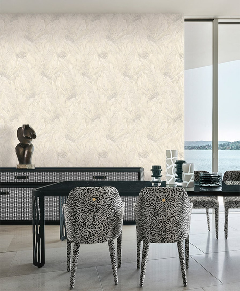 Tapeta Roberto Cavalli RC21002 pióra strukturalna