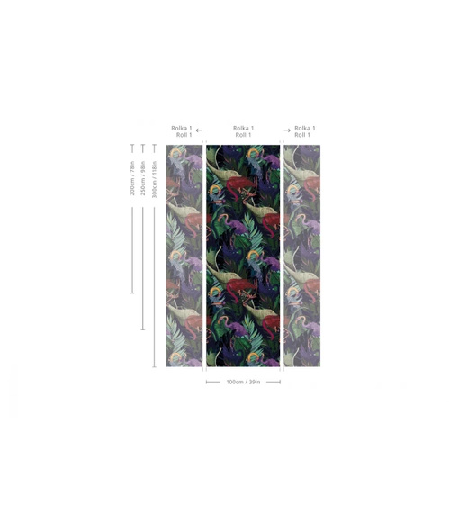 Tapeta Artystyczna Pelicans