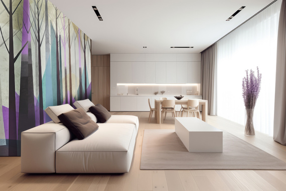 Tapeta Artystyczna Serenite Reve de la foret SR104