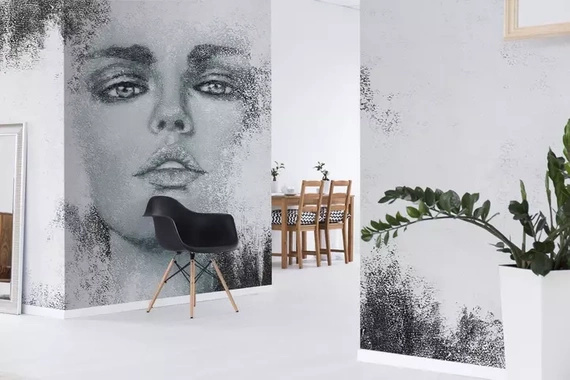 Fototapeta  Kobieta grafika Desire