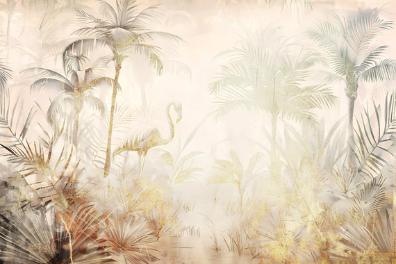 Fototapeta Flamingi w dżungli 21