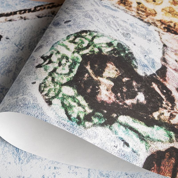 Tapeta Fototapeta 18040 Savannah wallpaper picture with giraffes 