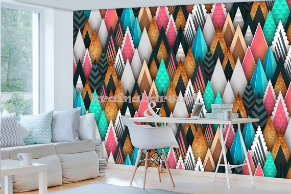 Fototapeta 12917 Kolorowe Wzory