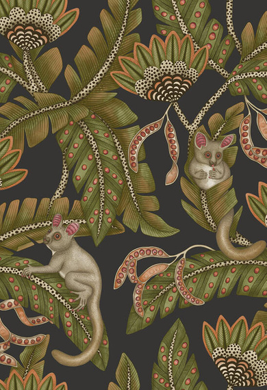 Tapeta Cole&Son 119/7031 Bush Baby lemurki
