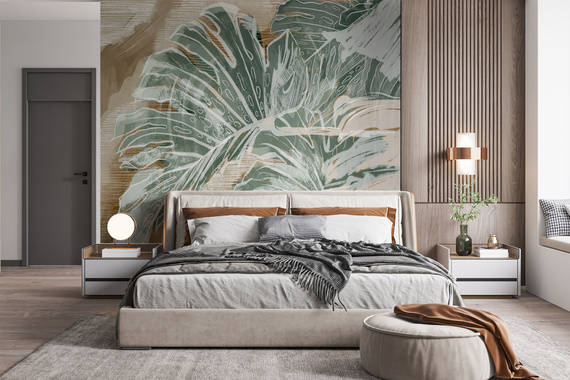 Fototapeta Liście Tropikalne