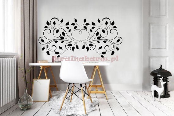 Naklejka na ścianę ORNAMENT SERCE  SPNB162TS