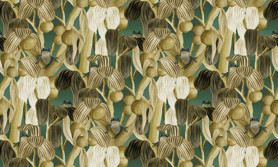 Tapeta tekstylna Arte Les Grenouilles de Chavroches 97510