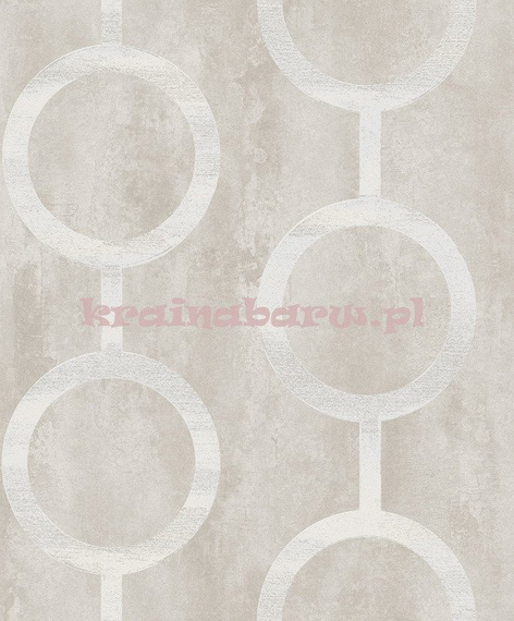 Stylowa tapeta geometryczna koła Dove