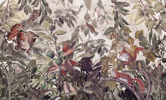 Tapeta Artystyczna Forest noise