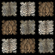 mural ekskluzywny RC 19106 Roberto Cavalli skóra patchwork
