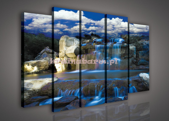 Obraz na płótnie zestaw  PS1520S12 WODOSPAD