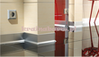 Listwa przypodłogowa aluminiowa LP59 250 x 1 x 5,9cm