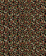 Tapeta Masureel wzór Dabu SUM405 geometryczne liście