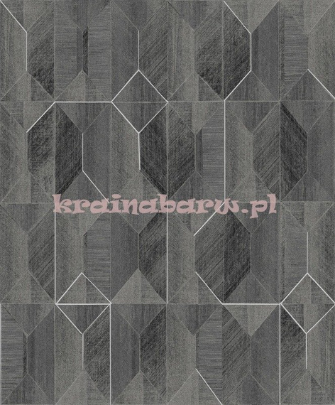 Nowoczesna tapeta geomertyczna figury 3D Iron