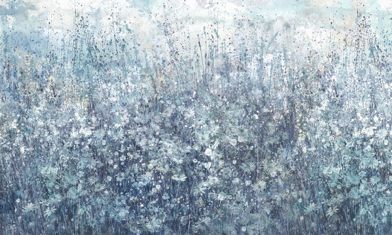 Fototapeta Łąka Pink Spray