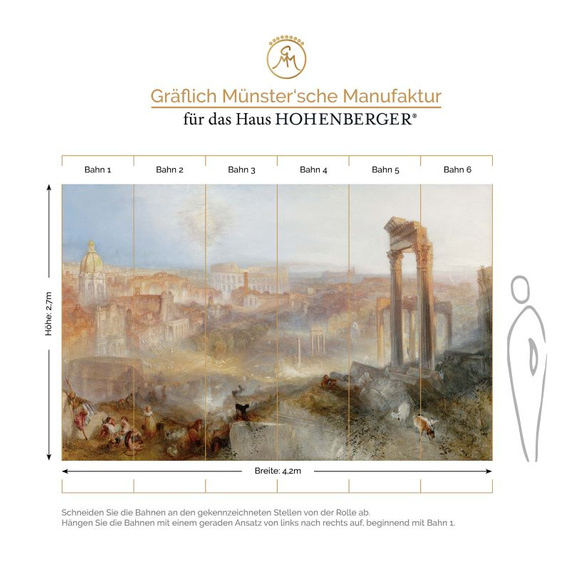 Tapeta Fototapeta 27004 Rome Wallpaper Mural Campo Vaccino