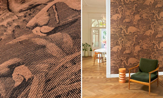 Tapeta tekstylna Arte Flamencos Andinos 97611