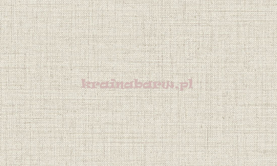 Tapeta jednobarwna  w jasnym beżu przypominająca tkaninę