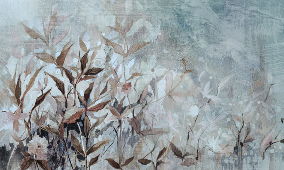 Tapeta Artystyczna Field flowers