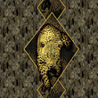 mural ekskluzywny RC 19119 Roberto Cavalli leopard