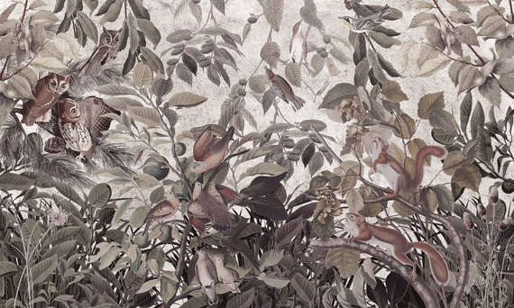 Tapeta Artystyczna Forest noise